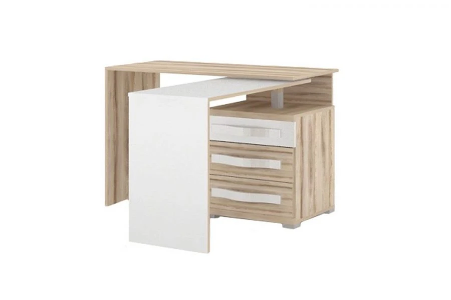 Marta LD.636280.000 Right table (White/Desira Ash)