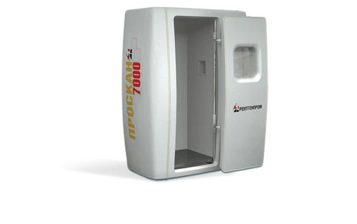 Low-dose digital scanning fluorograph with X-ray protection cabin reducing radiation load on personnel FMtss-"ProSk