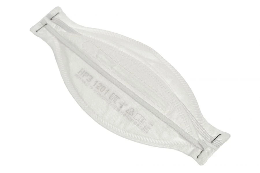 Filtering half-mask for protection against aerosols without exhalation valve "NRZ-1201" (FFP1 NR D)