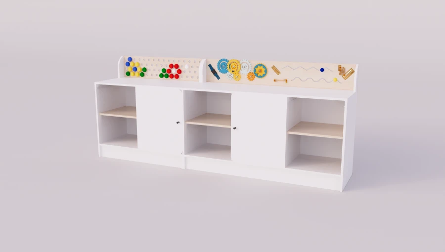 Didactic table with Montessori elements DMDS-006