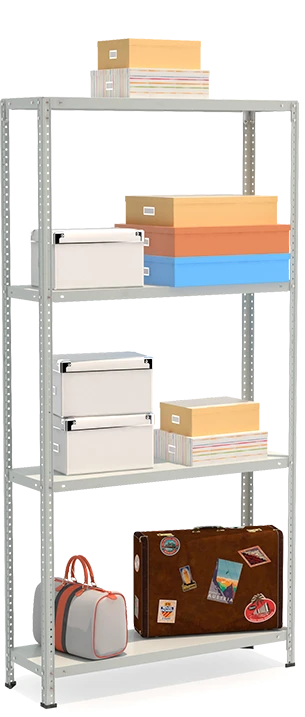 Metal office shelving unit STFL Shelving unit 1034-2.0