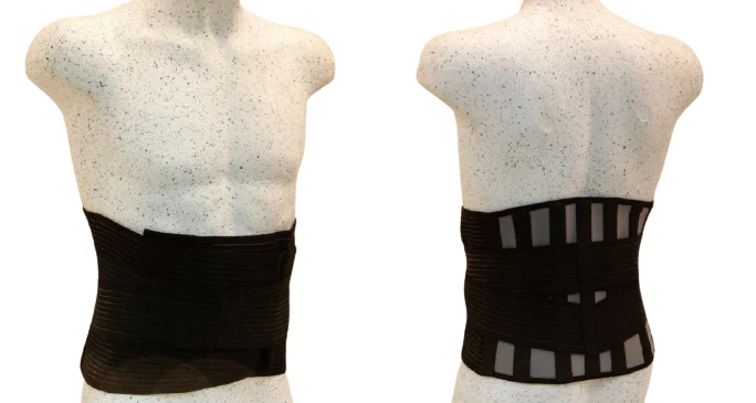 Semi-rigid fixation corset KR0-M-P
