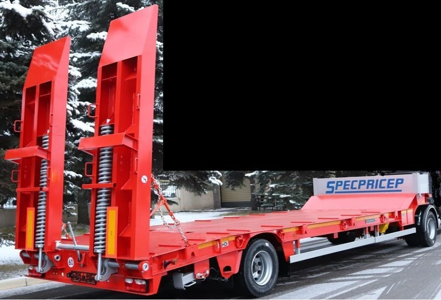 Tandem axle trailers, com. nam. 8376L2, 8376H2, 8376D2 (modifications 837672, 837627, 837682, 837628, 837692) on axles 9321115.0