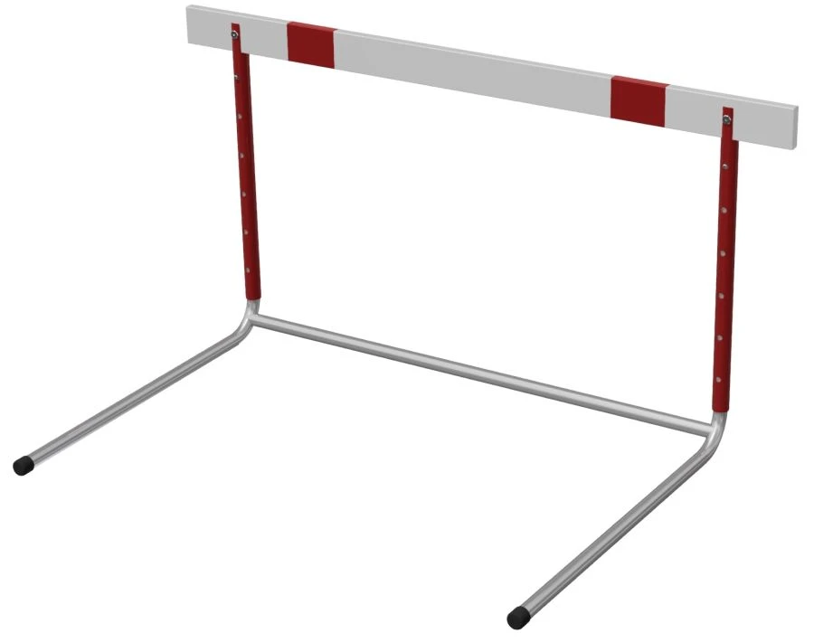 Adjustable athletics barrier