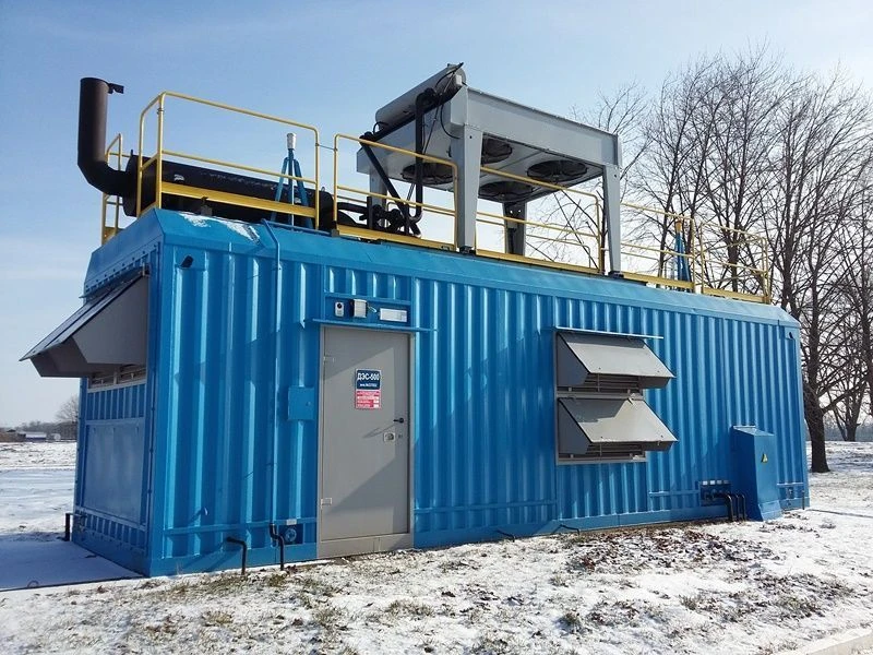 Containerised automated diesel power station ABKEhATM-500