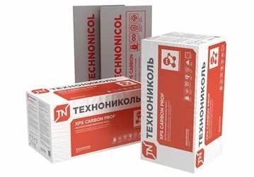 Polystyrene foam extrusion boards TECHNONICOL CARBON PROF