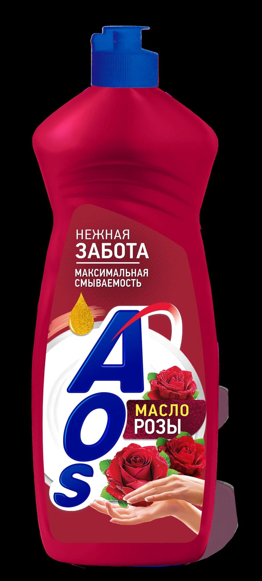 سائل غسيل الصحون AOS زيت الورد