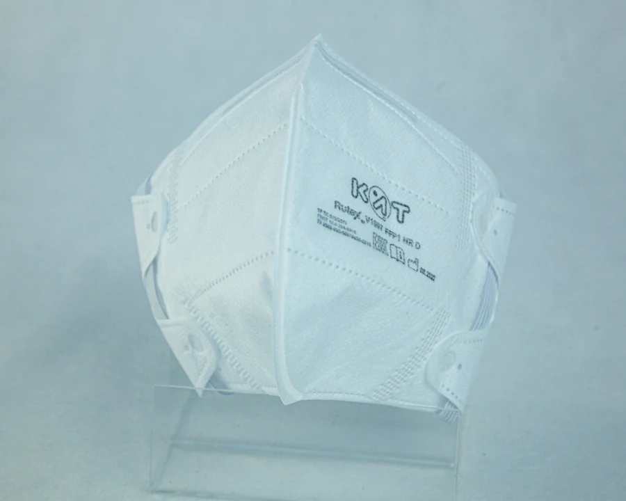 PPE. Filtering half-mask (respirator) for protection against aerosols Rutex® V1007 FFP1 NR D