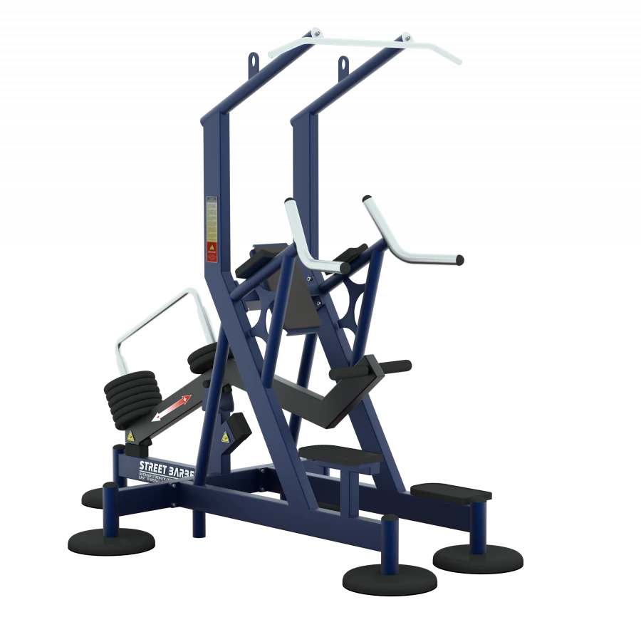 MV 7.73 F Outdoor trainer for pull-ups/push-ups with counterweight