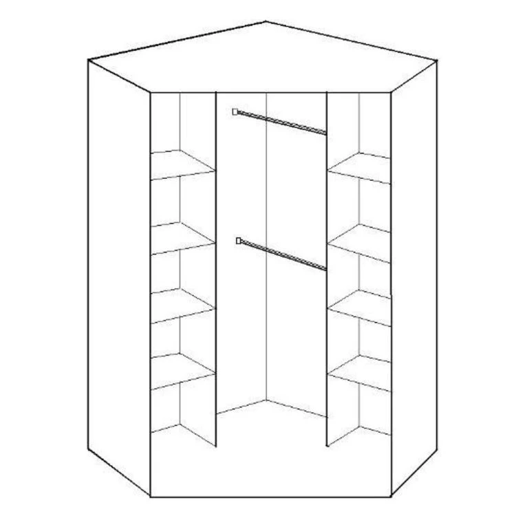 Corner cupboard