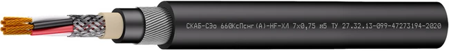 Cable for extreme operating conditions SKAB-SEo 660KsPsng(A)- HF-HL