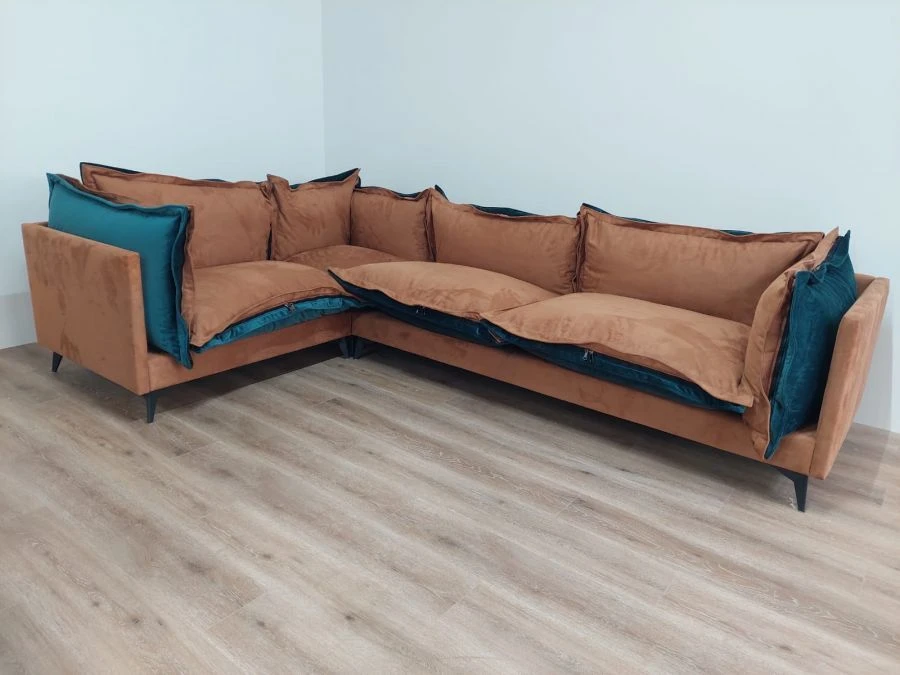 Wooden office furniture: Sofa corner model BOSTON