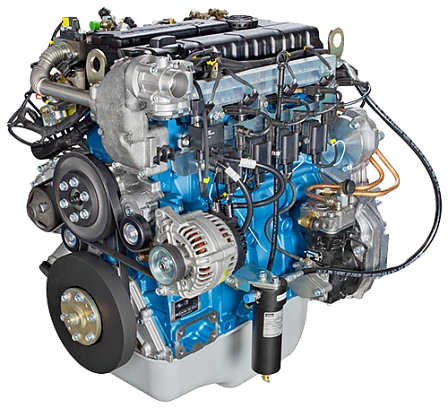 Gas internal combustion engine YaMZ-53414 and its modifications