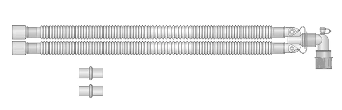 Respiratory devices for joint use with anaesthetic and resuscitation equipment, version: a