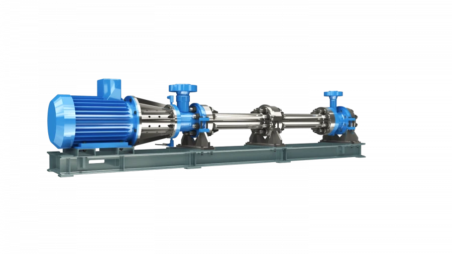 Horizontal centrifugal pumps type NCS and electric pump units on their basis