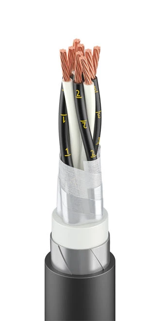 Cable for industrial automation systems, mark KUMP-Bng(A)-FRLS