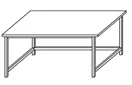 Metal-framed lab technician's table SL-4
