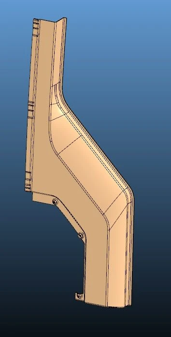 6299-401P-6001021 Left panelling of section B