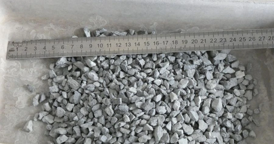 Crushed stone of dense rocks for road construction of fraction from 5 to 10 mm from metamorphic rock - amphibolites