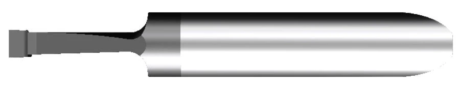Carbide tool insert ZFDL.7-120L15-W200 M20P