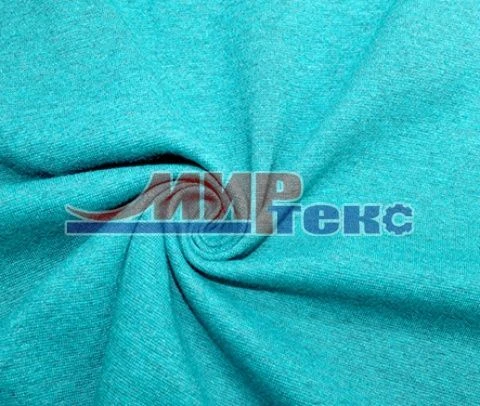 Cotton knitted fabric (cotton-100%) smoothly dyed, 1+1 lastic