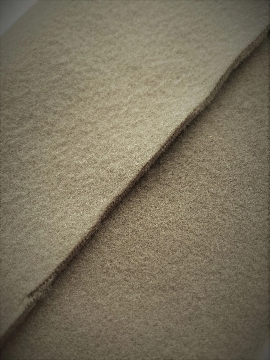 Knitted polyester fleece fabric with double-sided pile 285, art. 30.000254
