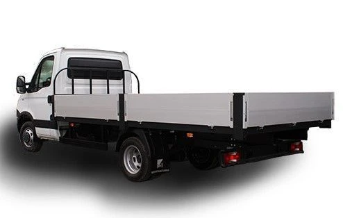 Flatbed truck AB-3717 (modification AB-371734) on basic chassis GAZ type A (modifications A21R23, A21R33, A22R23, A