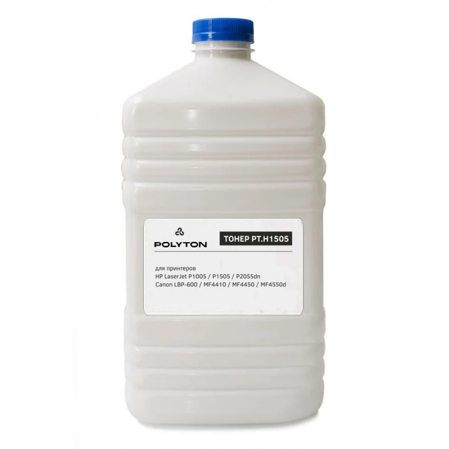 Toner for refuelling laser printing cartridges of POLYTON trade mark. Toner brand: ??.?1505