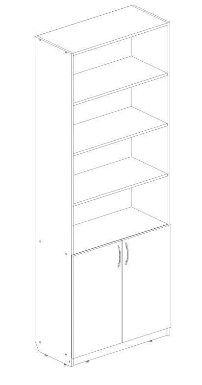 Cupboard for periodicals TV-ASHPR-2.37.01