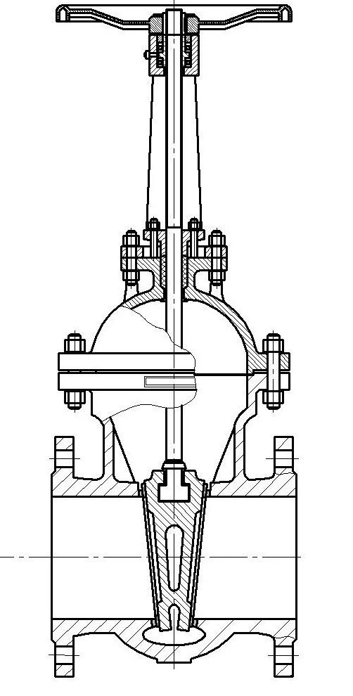 Cast steel wedge gate valves (AZ110;AZ120)