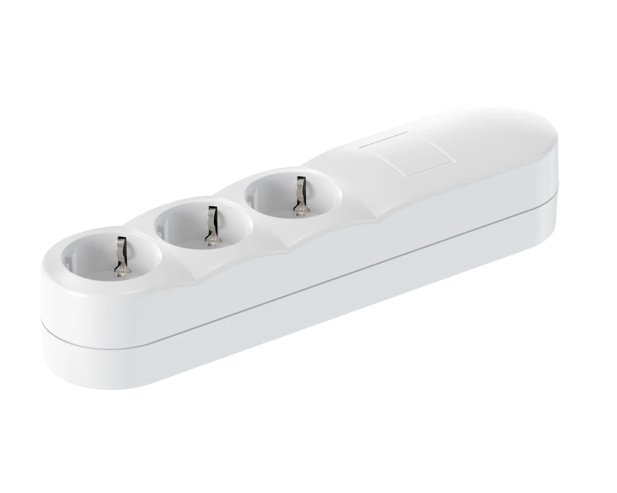 CADUCEUS ALING Connecting products 3x16A 3,6kW, 250V~, white, art. no. 443.A. 443.0