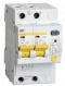 Differential circuit breaker AD12M 2P 10A 30mA IEK
