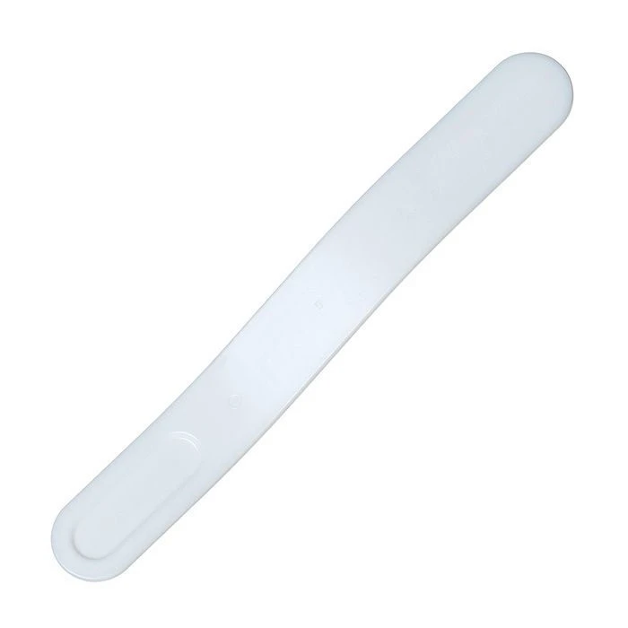 Spatula for tongue, double-sided, polymeric, curved, single use, sterile according to TU 9393-013-27380060-2011