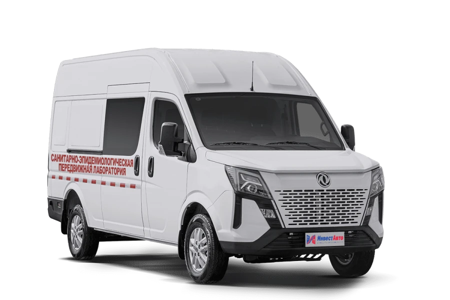 Mobile laboratory N1JF. modification JFPELA on the base vehicle JUNFENG K33 mod. K32-5651, K33-5661, K33-5161, K39-5611