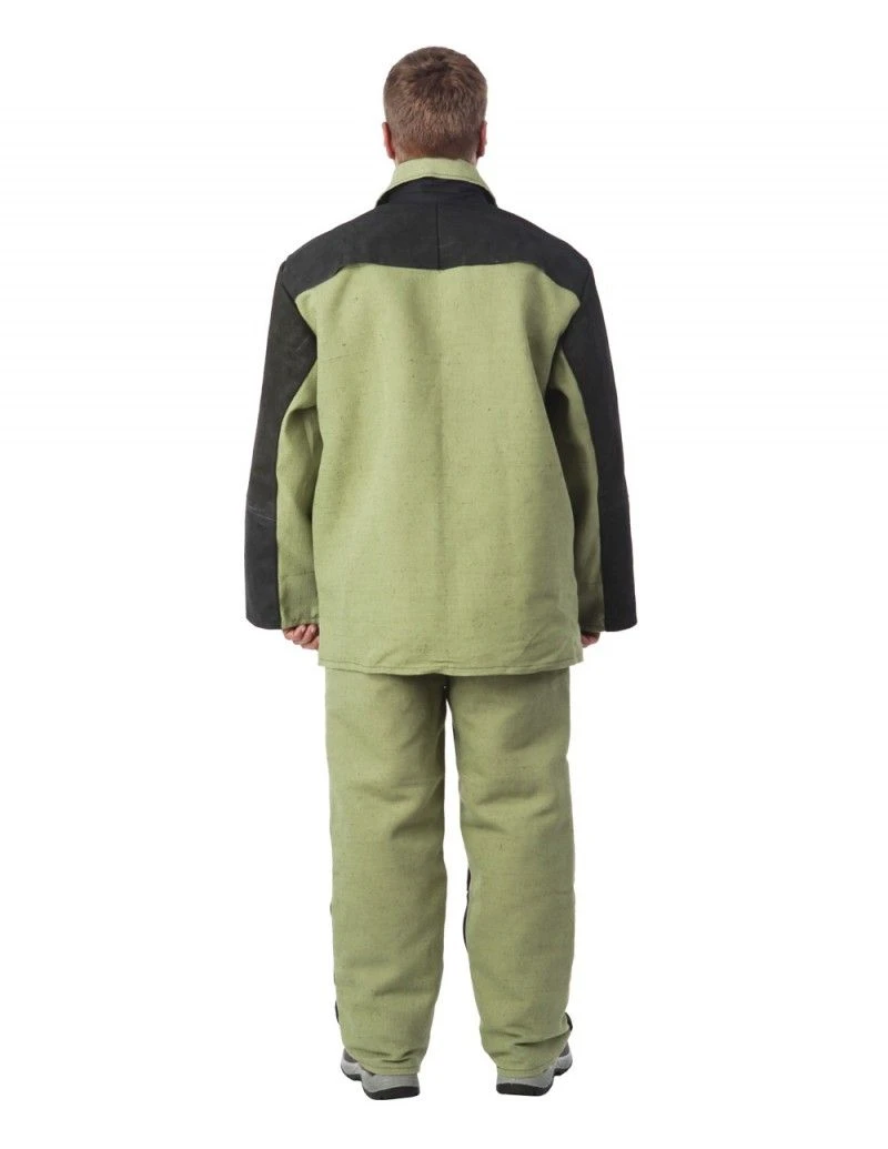 Combined welder's suit