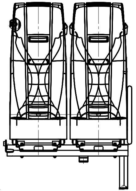 A67R42.6840012-20 Double seat