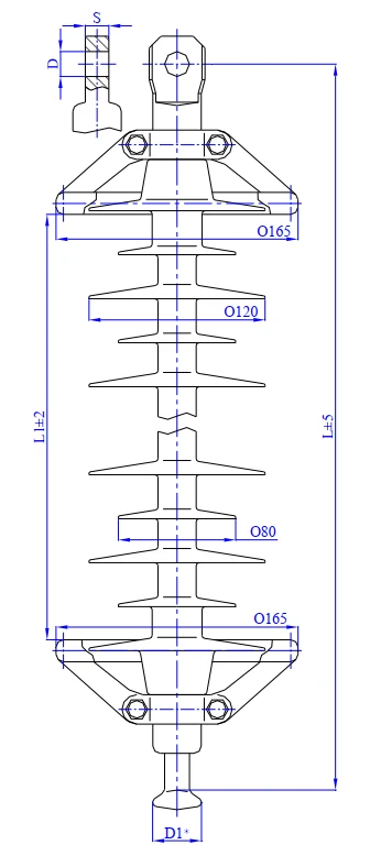 Insulator LK 160/110-3SP