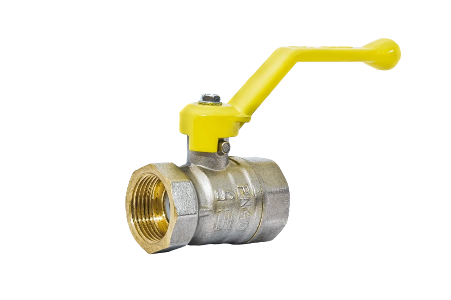Brass ball valve LD Pride 47.25.B-B.B.GAS