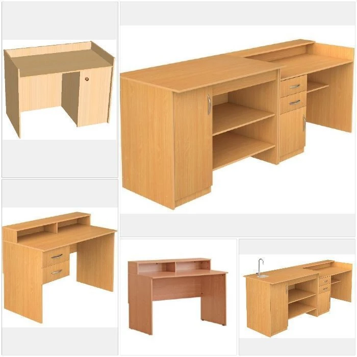 Wooden auditorium table for educational institutions