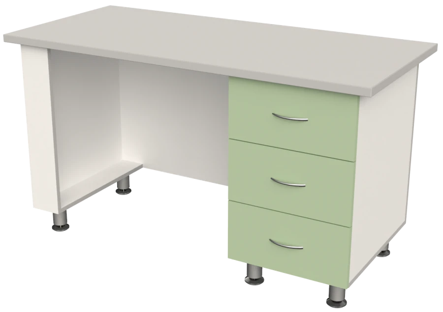 Medical table for doctor with built-in cabinet SKV-1-"Aibolit".