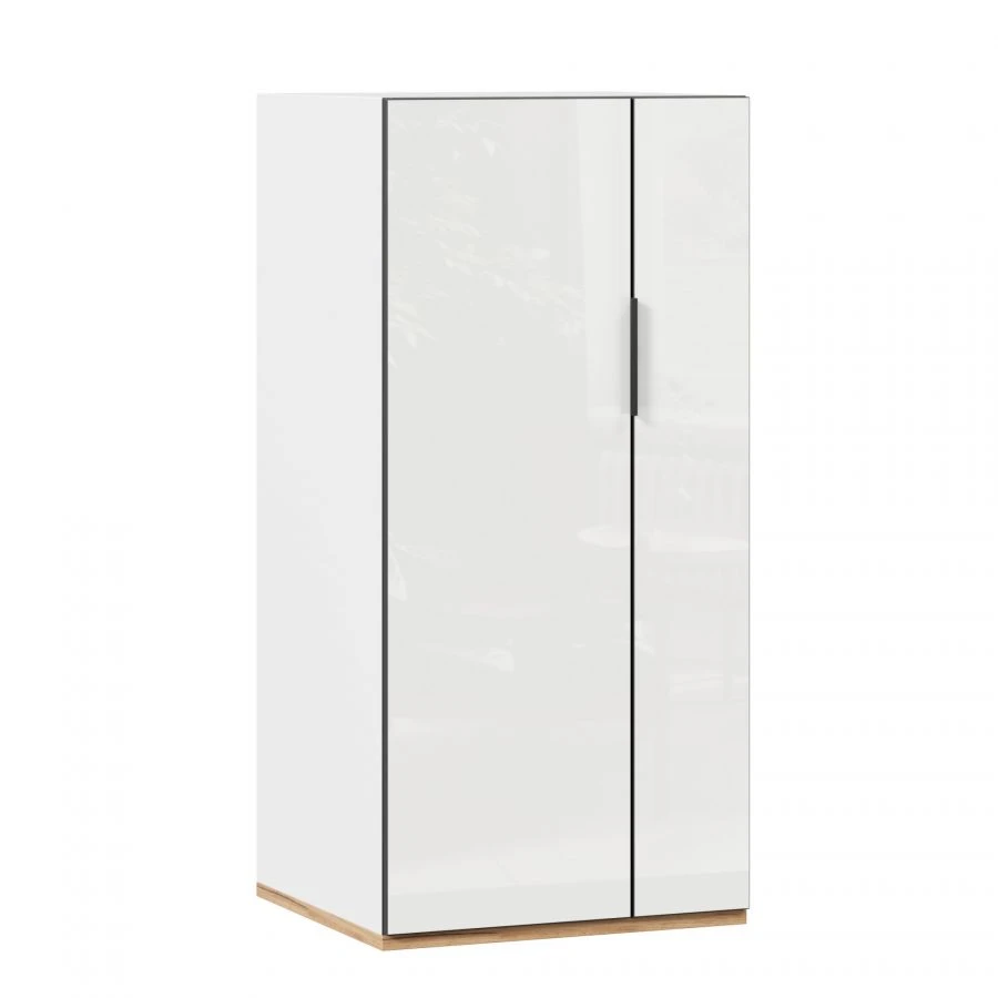Urbane LD.528180.000 Clothes wardrobe for a dormitory bed (Oak Gold/White )