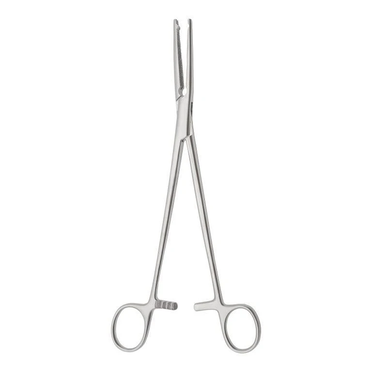 TZ-01-270-22 Rigid clamp for vaginal operations, straight, 220 mm