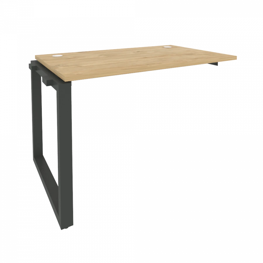 Tables on metal frame of series Onix (Onix)