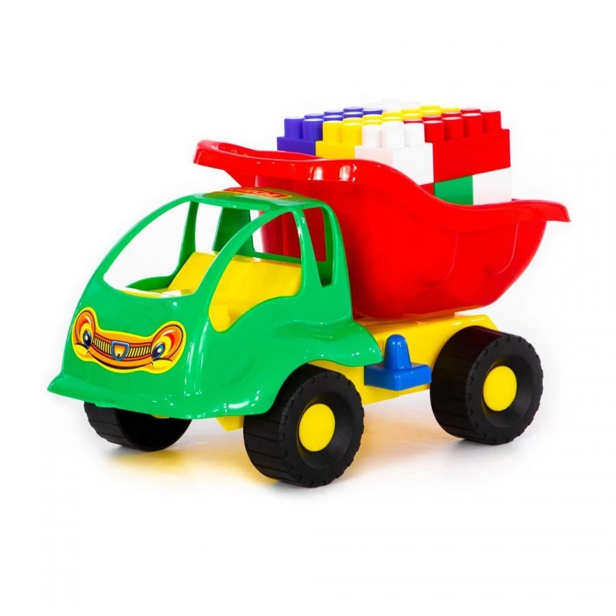 Set No. 53: "Ant", Dump Truck + "Builder" Constructor (18 elements), item No. 3157