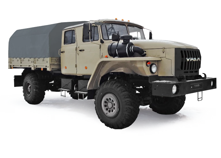 Flatbed truck Ural 43206-0651