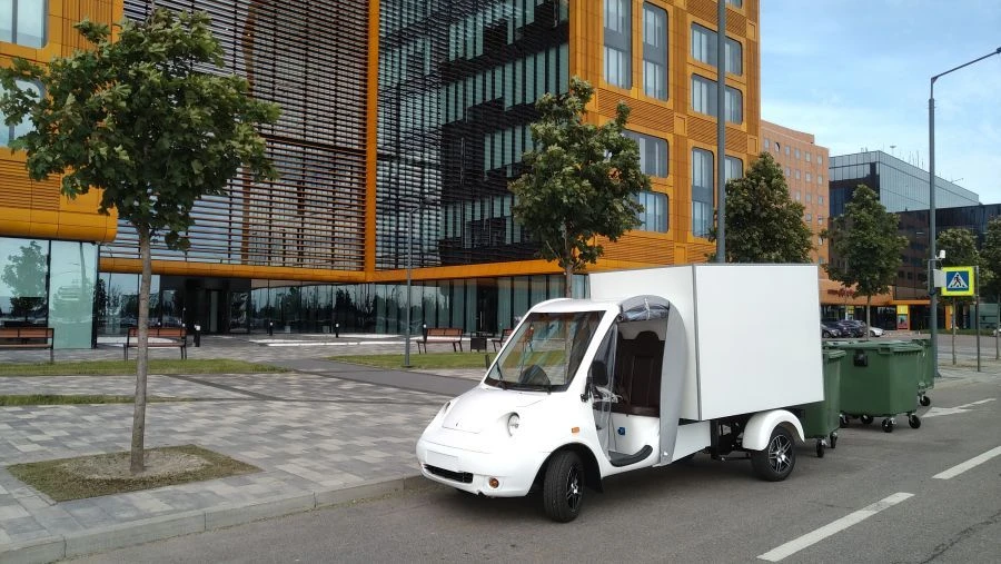 Electric lorry "ELTAVR - Yak".