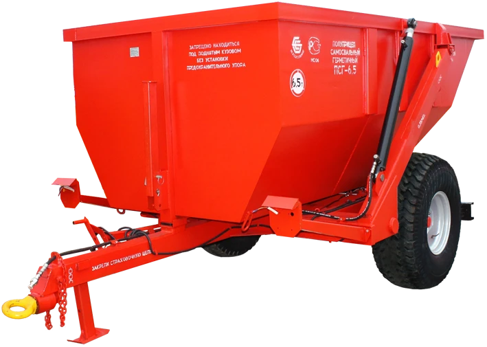 Semi-trailer tipper tight PSG-6,5