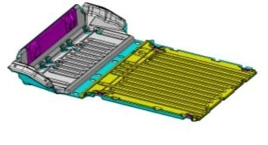 Rear floor mat 9676172880