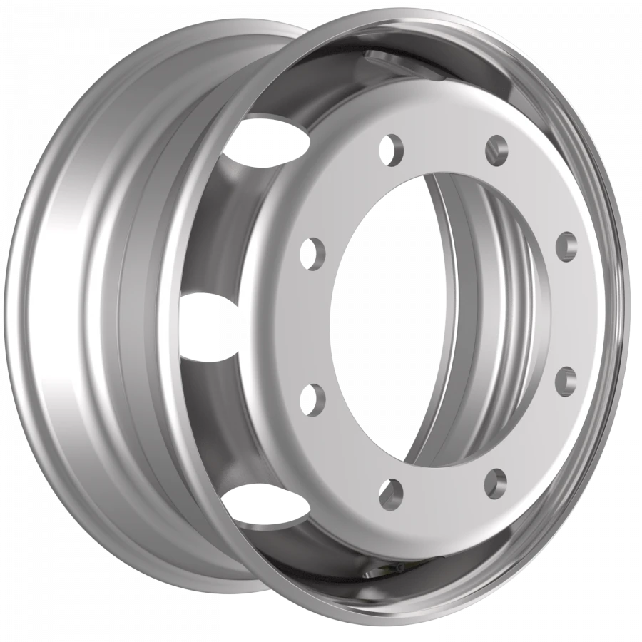 Steel truck wheel with non-disassembled rim, dimension 17.5x6.75, Product No. RZB14018OE