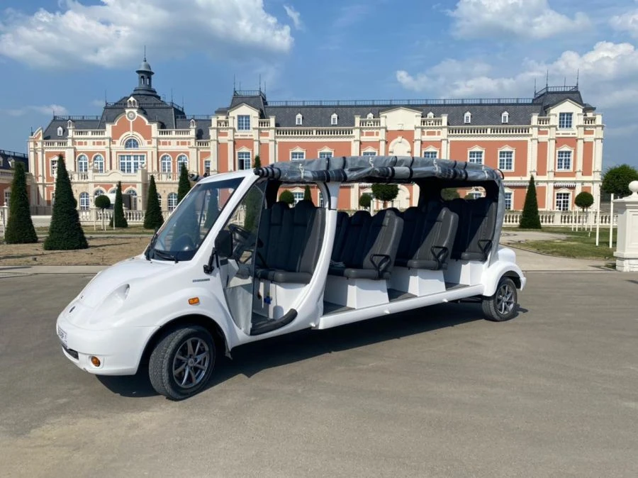 Means of transport self-propelled similar: ELECTROMOBILE PASSENGER ELTAVR-DILIGENCE Model 2201-2